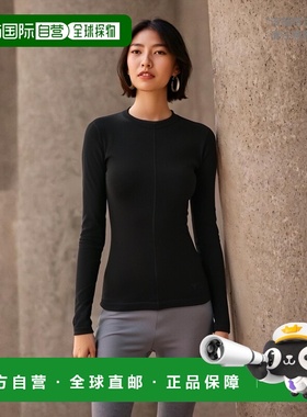 1h可退 香港直邮Y-3 女士 棉针织上衣 HY1251 black黑色 舒适时尚