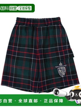 香港直邮Fendi 格纹短裤 JMF542AUKK羊毛