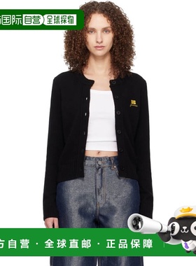 1h可退 香港直邮GANNI 甘尼 女士 黑色 Wool Mix 开衫 A1070