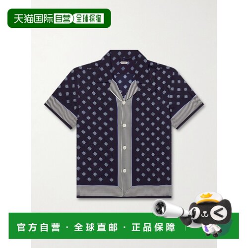 香港直邮Bode/Foyer Diamond男士衬衫 【付后1h可退】