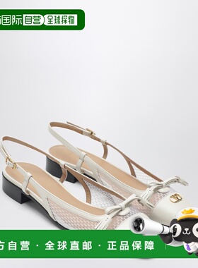 1h可退 香港直邮valentino 华伦天奴 女士 VALET DU ROI 露跟平底