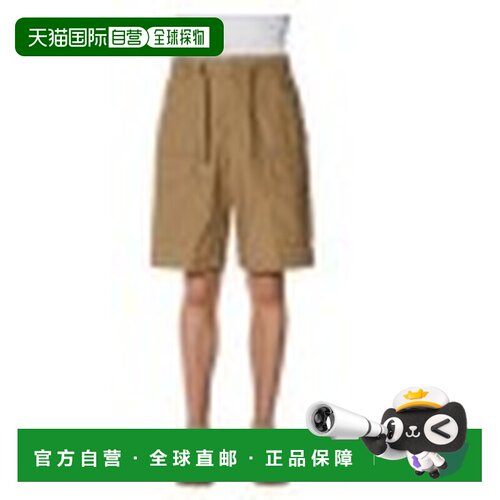 香港直邮MONCLER 男士短裤 912B00007599C3224 SS2026 卡其色