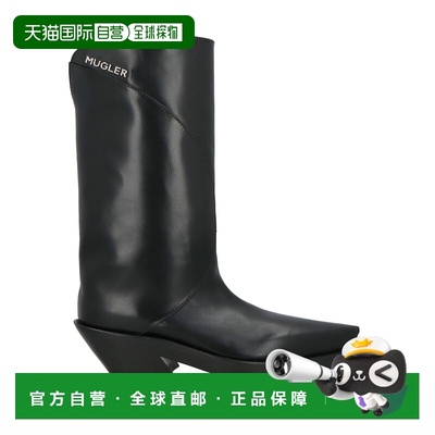 香港直邮Mugler 穆勒 女士 靴子 black黑色 舒适时尚