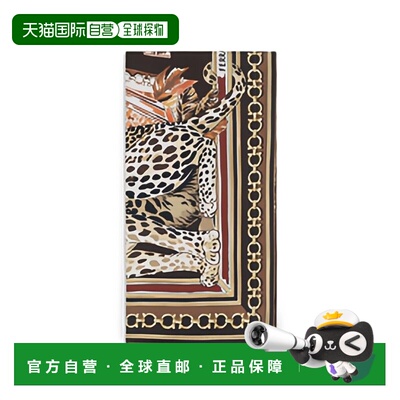 香港直邮Salvatore Ferragamo 菲拉格慕 女士 Scarfs 棕色围巾 31