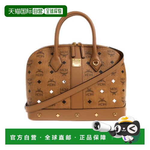 香港直邮MCM 男士斜挎包 MWTGATA02CO AW2026 棕【付后1h可退】