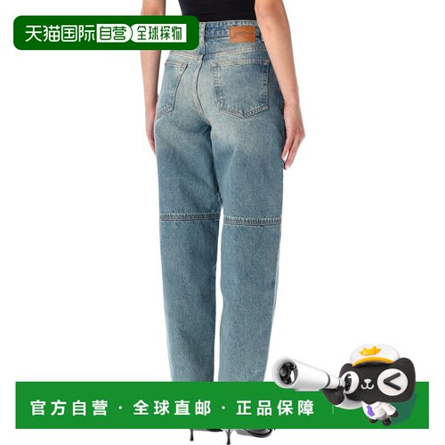 香港直邮GANNI甘尼Stary女士牛仔长裤牛仔裤直筒裤【付后1h可退】