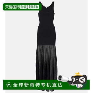 连衣裙 晚装 坦克长款 舒适 black黑色 香港直邮TOTÊME 1h可退 女士