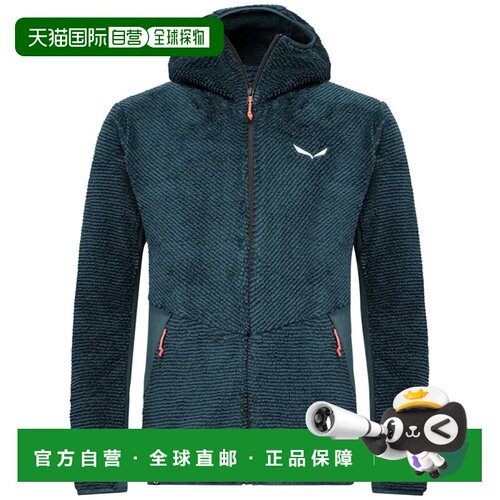 欧洲直邮SALEWA 男士抓绒衣 279188770BLU CO 蓝【付后1h可退】