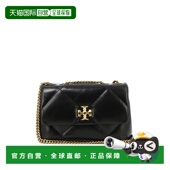 香港直邮Tory 女士 Burch 1h可退 托里 伯奇 黑色牛皮肩包 154706