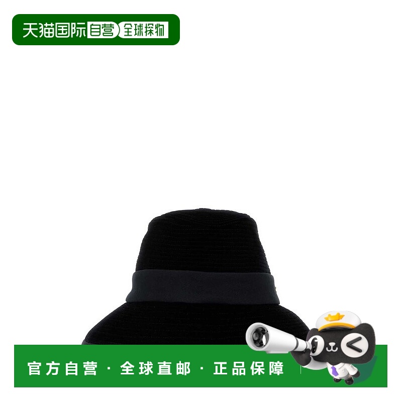 1h可退 香港直邮Valentino 华伦天奴 男士 寬邊軟呢帽 7Y0HA00APK