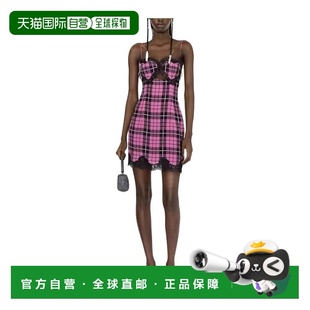 FAB3106F3644 格纹连衣裙 香港直邮Alessandra Rich