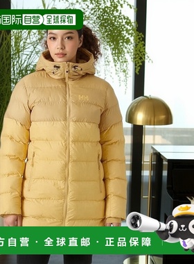 自营欧洲直邮Helly Hansen 女士沙黄色聚酰胺ACTIVE蓬松派克大衣