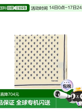 香港直邮Tom Ford 斜纹口袋丝巾围巾配饰 S0210 SPR001