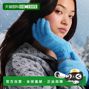 自营1h可退 Script系列女士天蓝色马海毛手写 欧洲直邮LV路易威登