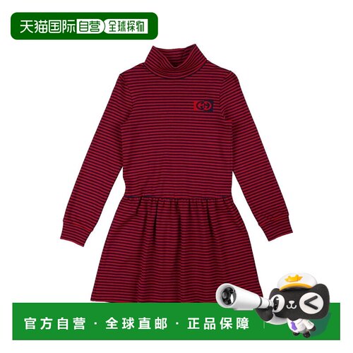 香港直邮Gucci 古驰 女童 连衣裙童装 red红色 舒适时尚