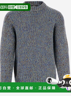 1h可退 香港直邮VINCE 男士 針織圓領毛衣 MO5226437A grey灰色