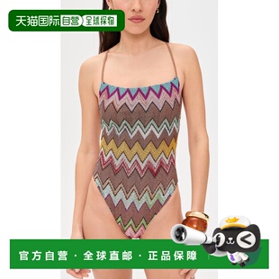 舒适时尚 香港直邮MISSONI 连身连体泳衣 女士 米索尼