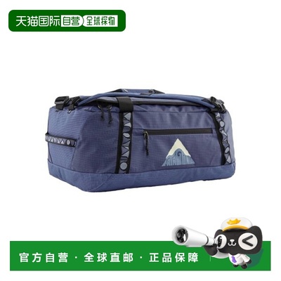 自营欧洲直邮PATAGONIA BLACK HOLE再生聚酯拉链开合旅行包男女通