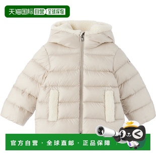 男童 婴儿羽绒夹克童装 米色 Hooded K29 Borgan 香港直邮moncler