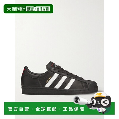 美国直邮Adidas 男士 + Willy Chavarria Superstar 皮质运动鞋 K