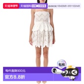 香港直邮Self Portrait 女士 1h可退 棉质刺绣迷你连衣裙 PF25118