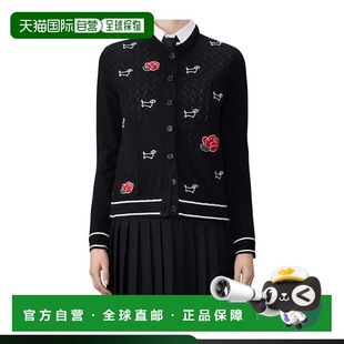 Browne 圆领羊毛开衫 Hector Rose FKC604EY1029 香港直邮Thom