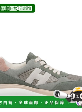 香港直邮Hogan 女士 Sneakers 绿色米色 HXW7140GA40V0F