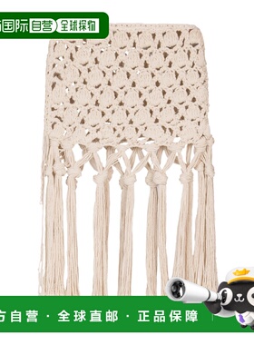 1h可退 香港直邮Balmain 钩针半身裙 GF0LA655KJ66