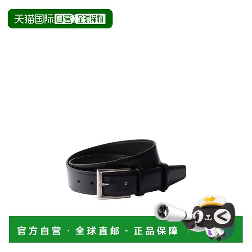 1h可退 香港直邮Prada/普拉达 金属扣皮带 Men crov