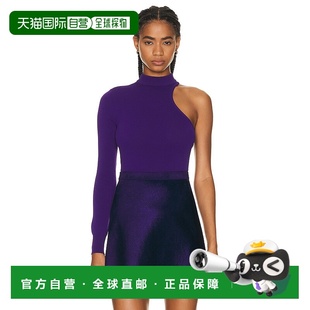 香港直邮Alaia 女士 不对称性感连体衣 AA9B01953M035