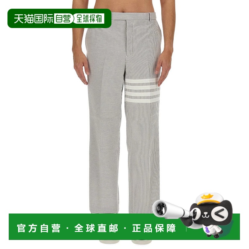 1h可退 欧洲直邮thom browne 男士 休闲裤阔腿裤卫裤直筒裤