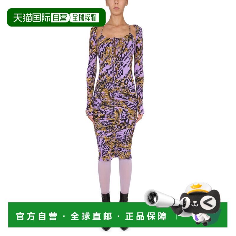 1h可退 香港直邮VERSACE JEANS 女士半身裙 73HAO922JS138G31 AW2