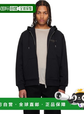 1h可退 香港直邮Givenchy 纪梵希 男士 黑色 Zipped GIVENCHY Sta