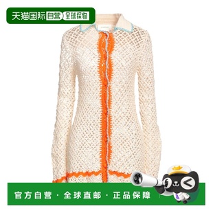付款1h内可退 香港直邮Sportmax 斯宝麦斯 女士 针织开衫 beige米