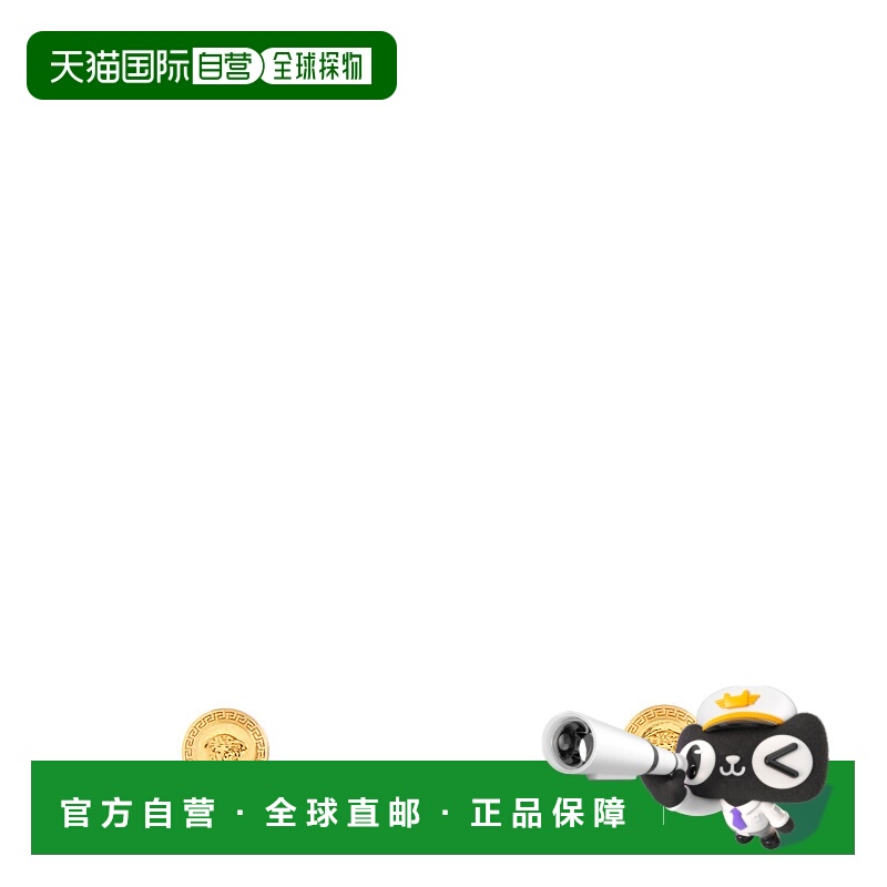1h可退 香港直邮Versace 范思哲 女士 Tribute 金色金属耳环 DG2H