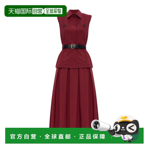 1h可退 香港直邮SELF-PORTRAIT 女士连衣裙 AW25085MBUBURGUNDY A