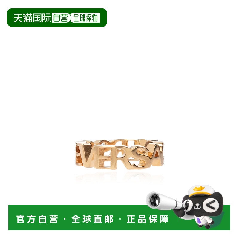 欧洲直邮VERSACE 女士项链10025751A006203J000字母金色配饰礼物