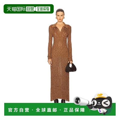 1h可退 香港直邮ZIMMERMANN 女士 Mouline 中长连衣裙 4864DF25R