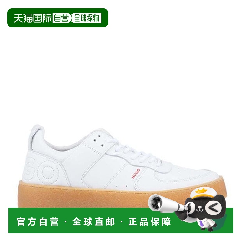 1h可退 香港直邮HUGO 雨果 男士 Evan 网球训练鞋 white白色 舒适