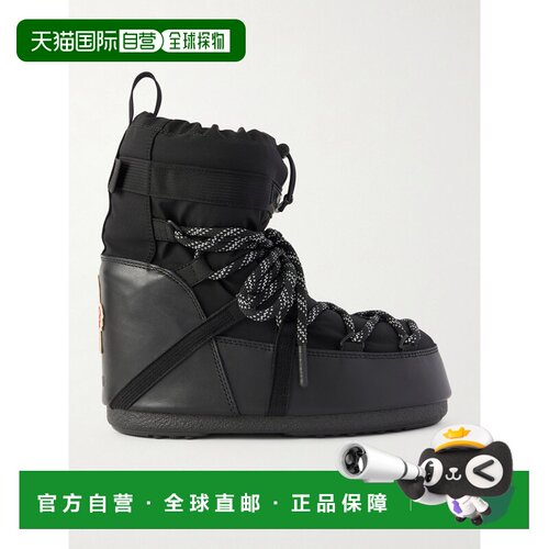 1h可退 美国直邮moncler 盟可睐 女士 + Moon Boot Icon shell 皮