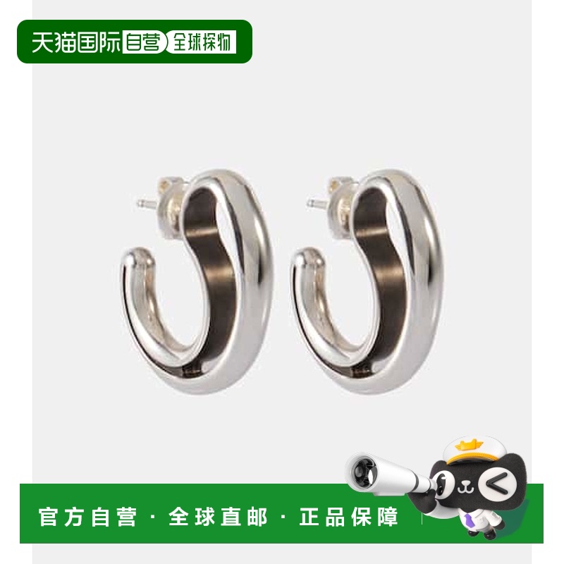 1h可退 香港直邮Bottega Veneta 葆蝶家 女士 水滴大号纯银耳环
