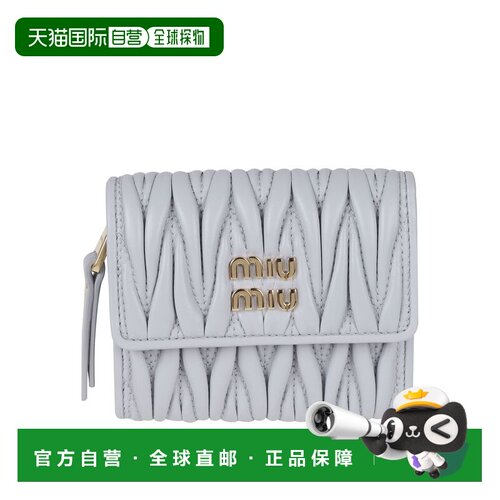 1h可退 香港直邮Miu Miu 缪缪 女士 PORTAFOGLI 钱包 5MH058AFPP