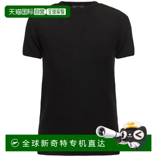 Ford 福特 香港直邮Tom 汤姆 上衣圆领 女士 羊绒&真丝针织短袖