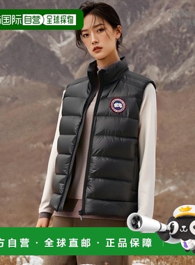 【99新未使用】香港直邮Canada Goose 黑色羽绒背心 2229MBlackNo