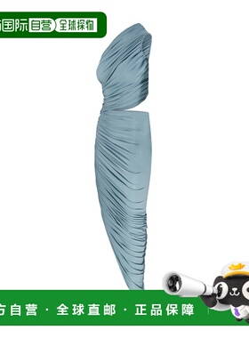 香港直邮Alaia 不对称镂空包臀裙连衣裙长裙 AA9R1330J050B