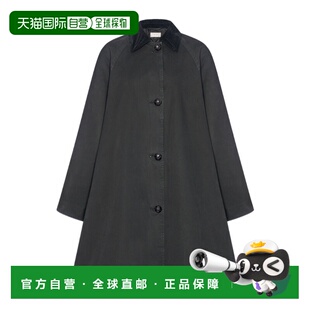 香港直邮THE ROW 女士风衣 R000050W4832FBK AW2026 黑色 Ina 长