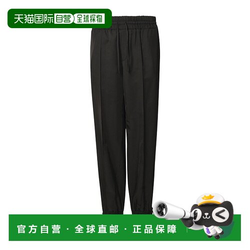 香港直邮Jil Sander 抽绳系带休闲裤 J52KA0012J65182卫裤