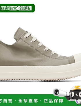 香港直邮rick owens 瑞克 欧文斯 男士 灰褐色 Tower Low Sneaks