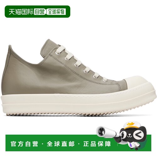 香港直邮rick owens 瑞克 欧文斯 男士 灰褐色 Tower Low Sneaks