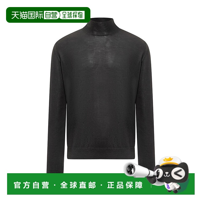 1h可退 香港直邮Lanvin 朗雯 男士 高領長袖針織套衫 RMPO0009K20